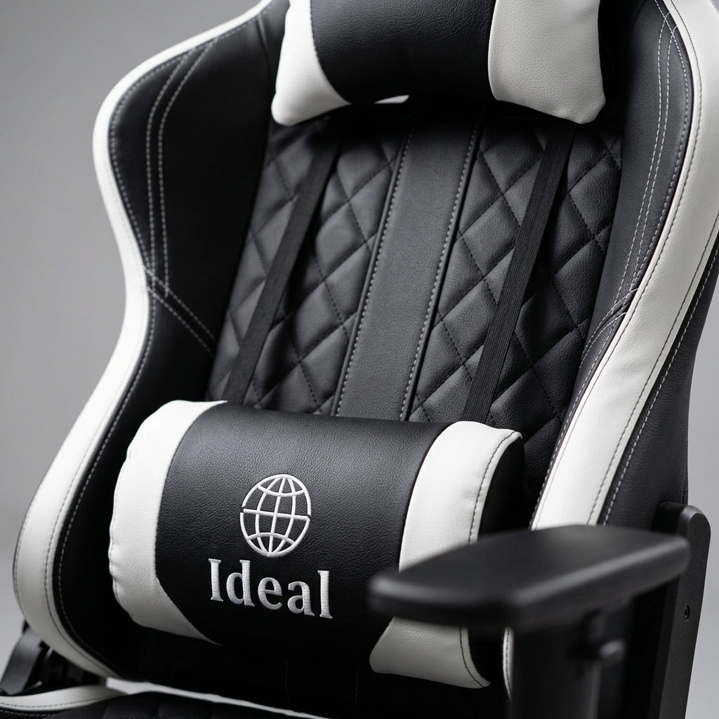 Cadeira Gamer Ergonômica - Preta