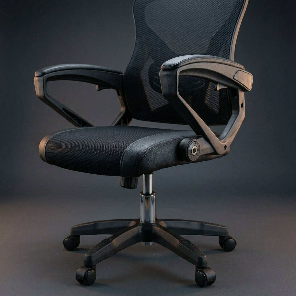 Cadeira de Escritório Presidente Executiva Gamer - Preta