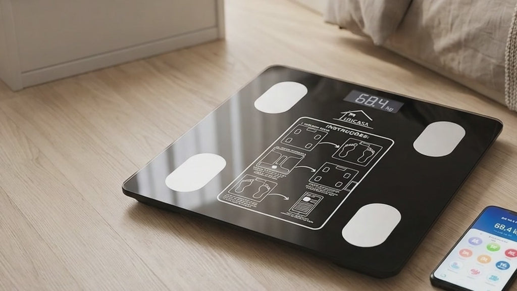 🔥 Balança Digital Bioimpedância Bluetooth APP Smart 140kg Preta